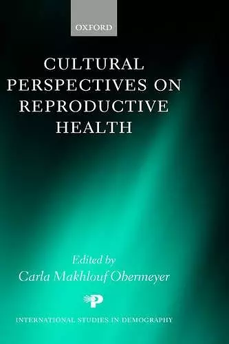 Cultural Perspectives on Reproductive Health cover