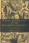 Poetry and Politics in the English Renaissance cover