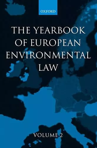 Yearbook of European Environmental Law cover