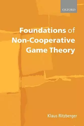 Foundations of Non-Cooperative Game Theory cover