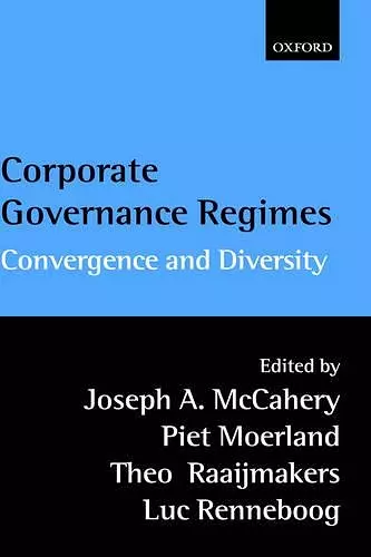 Corporate Governance Regimes cover