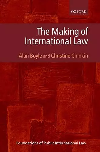 The Making of International Law cover