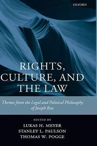 Rights, Culture and the Law cover