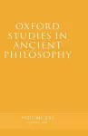 Oxford Studies in Ancient Philosophy Volume XXI cover