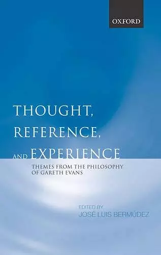 Thought, Reference, and Experience cover