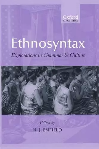 Ethnosyntax cover