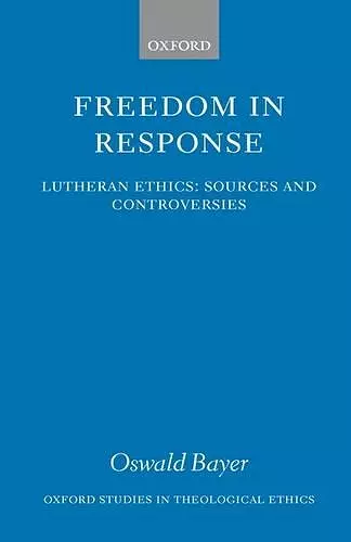 Freedom in Response cover