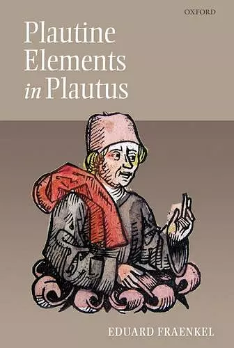 Plautine Elements in Plautus cover