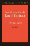 Atiyah's Introduction to the Law of Contract cover