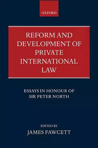 Reform and Development of Private International Law cover