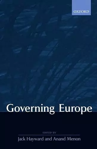 Governing Europe cover