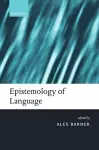 Epistemology of Language cover