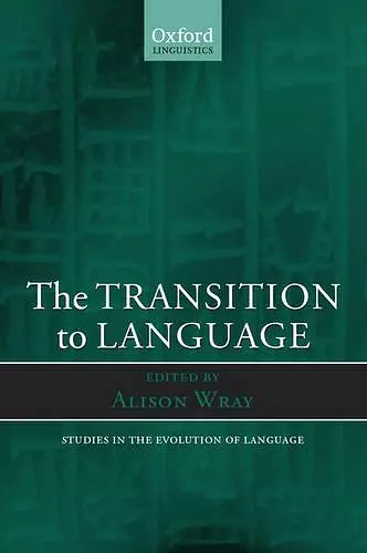 23: The Transition to Language cover