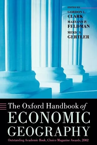 The Oxford Handbook of Economic Geography cover