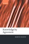 Knowledge by Agreement cover