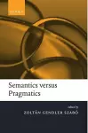 Semantics versus Pragmatics cover