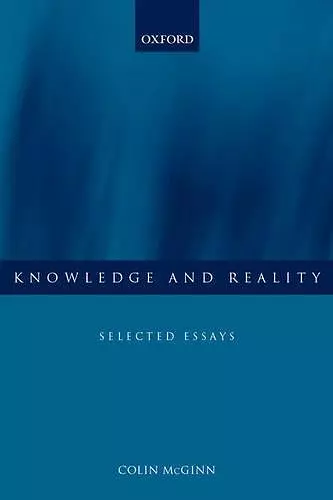 Knowledge and Reality cover