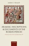 Aramaic Inscriptions and Documents of the Roman Period cover