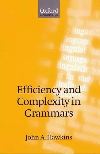 Efficiency and Complexity in Grammars cover