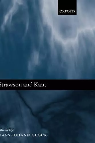 Strawson and Kant cover