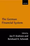 The German Financial System cover