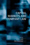Capital Markets and Company Law cover