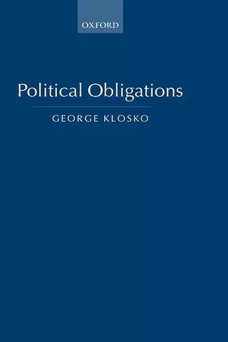 Political Obligations cover