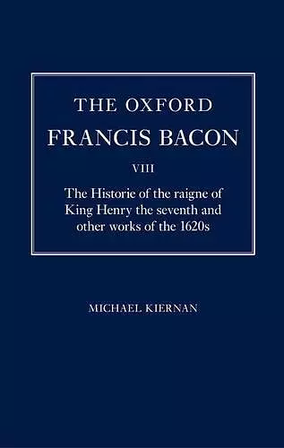 The Oxford Francis Bacon VIII cover