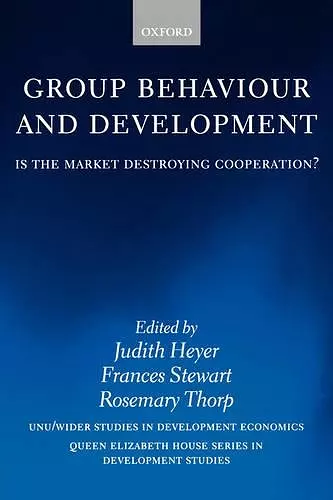 Group Behaviour and Development cover