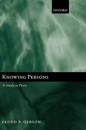 Knowing Persons cover