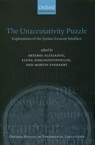 The Unaccusativity Puzzle cover