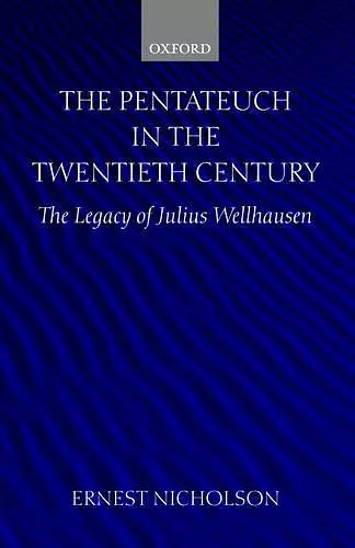 The Pentateuch in the Twentieth Century cover