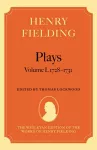 Henry Fielding - Plays cover