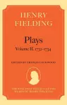 Henry Fielding - Plays, Volume II, 1731 - 1734 cover