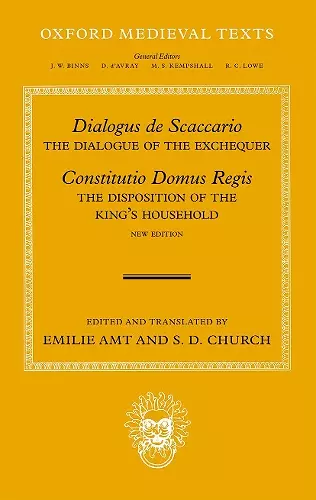 Dialogus de Scaccario, and Constitutio Domus Regis cover