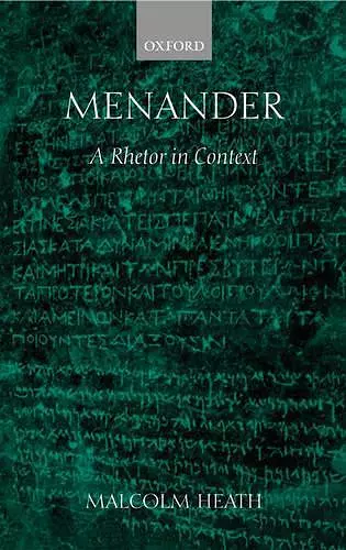 Menander cover