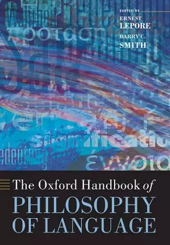 The Oxford Handbook of Philosophy of Language cover