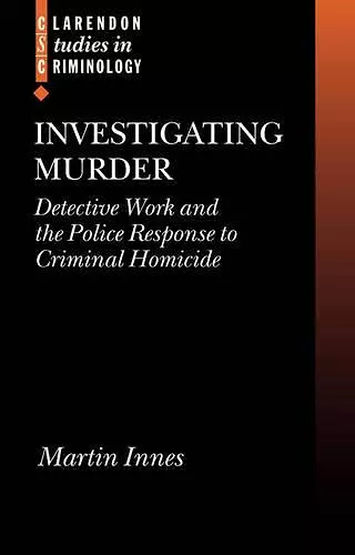 Investigating Murder cover