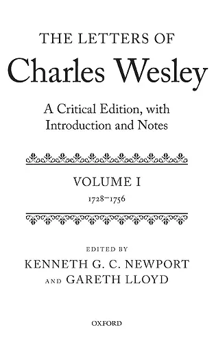 The Letters of Charles Wesley cover