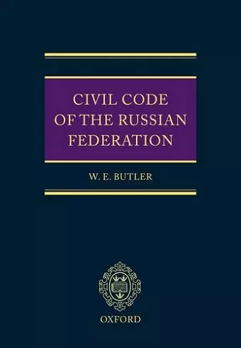 Civil Code of the Russian Federation cover