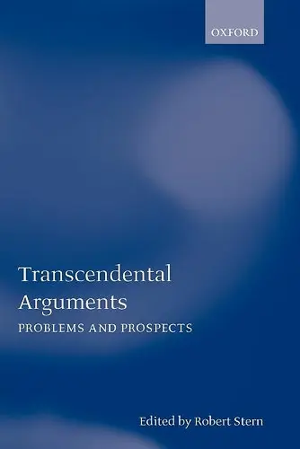 Transcendental Arguments cover