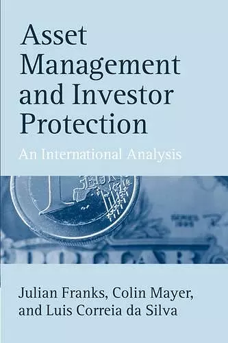 Asset Management and Investor Protection cover