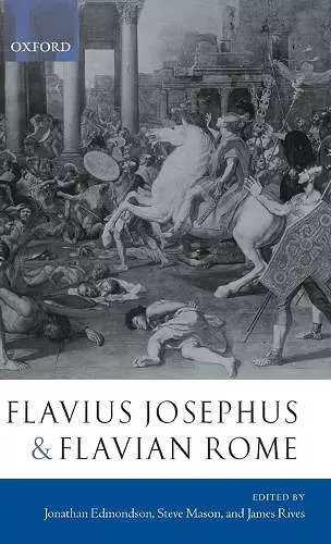 Flavius Josephus and Flavian Rome cover
