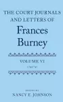 The Court Journals and Letters of Frances Burney cover