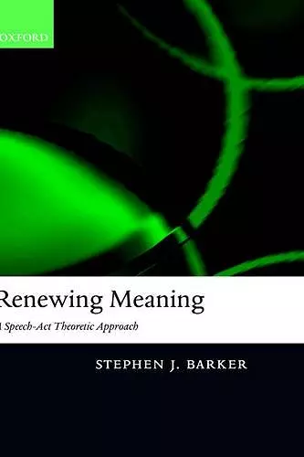 Renewing Meaning cover