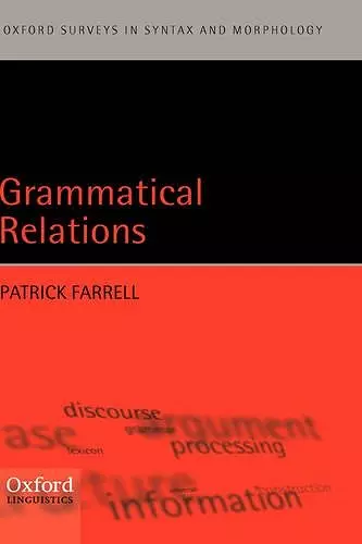 Grammatical Relations cover