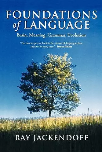 Foundations of Language cover