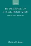 In Defense of Legal Positivism cover