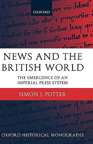 News and the British World cover