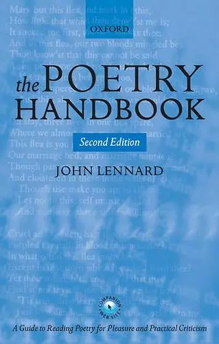 The Poetry Handbook cover